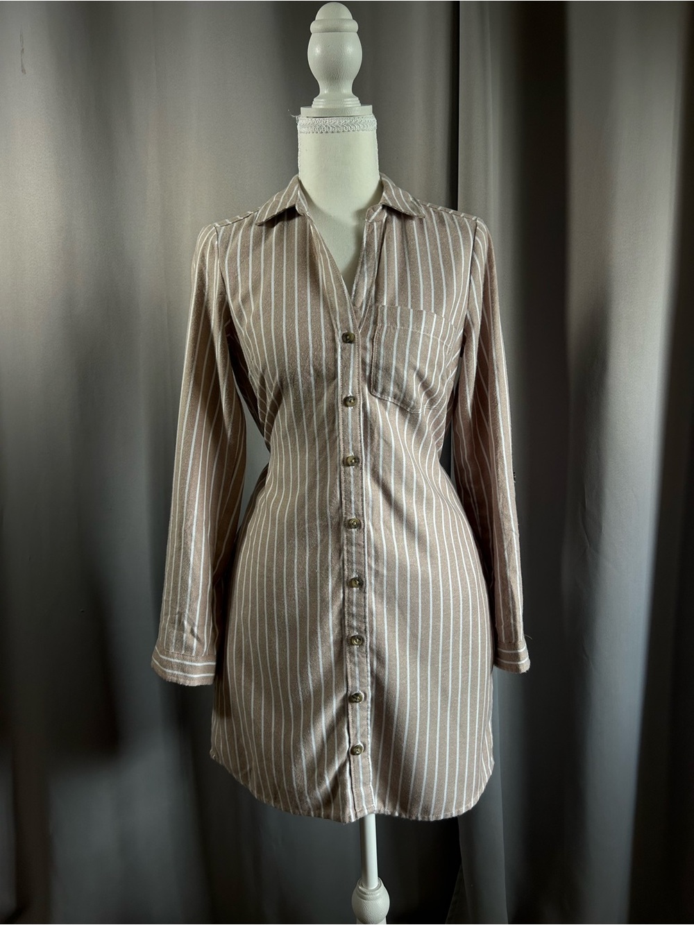 Abercrombie and Fitch flannel Shirt Dress